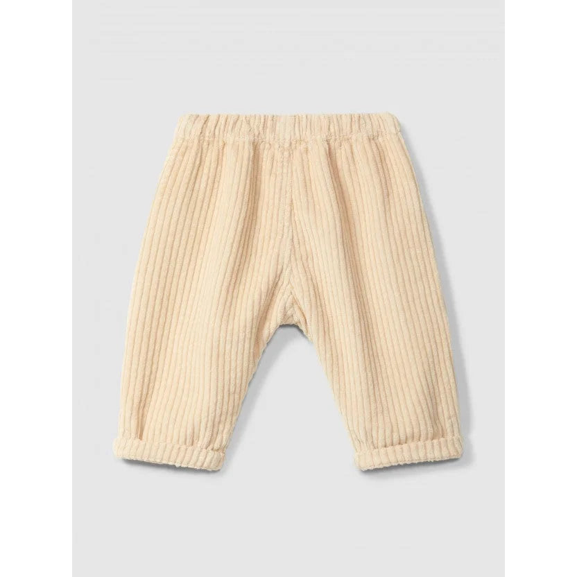 Snug Schlupfhose Samt in Beige – Ansicht 2
