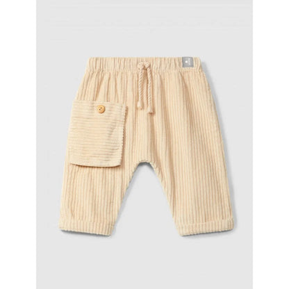 Snug Schlupfhose Samt in Beige – Ansicht 1