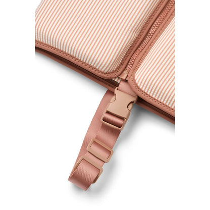 Seersucker Schwimmweste Dove Streifen Pale Tuscany Creme de la Creme