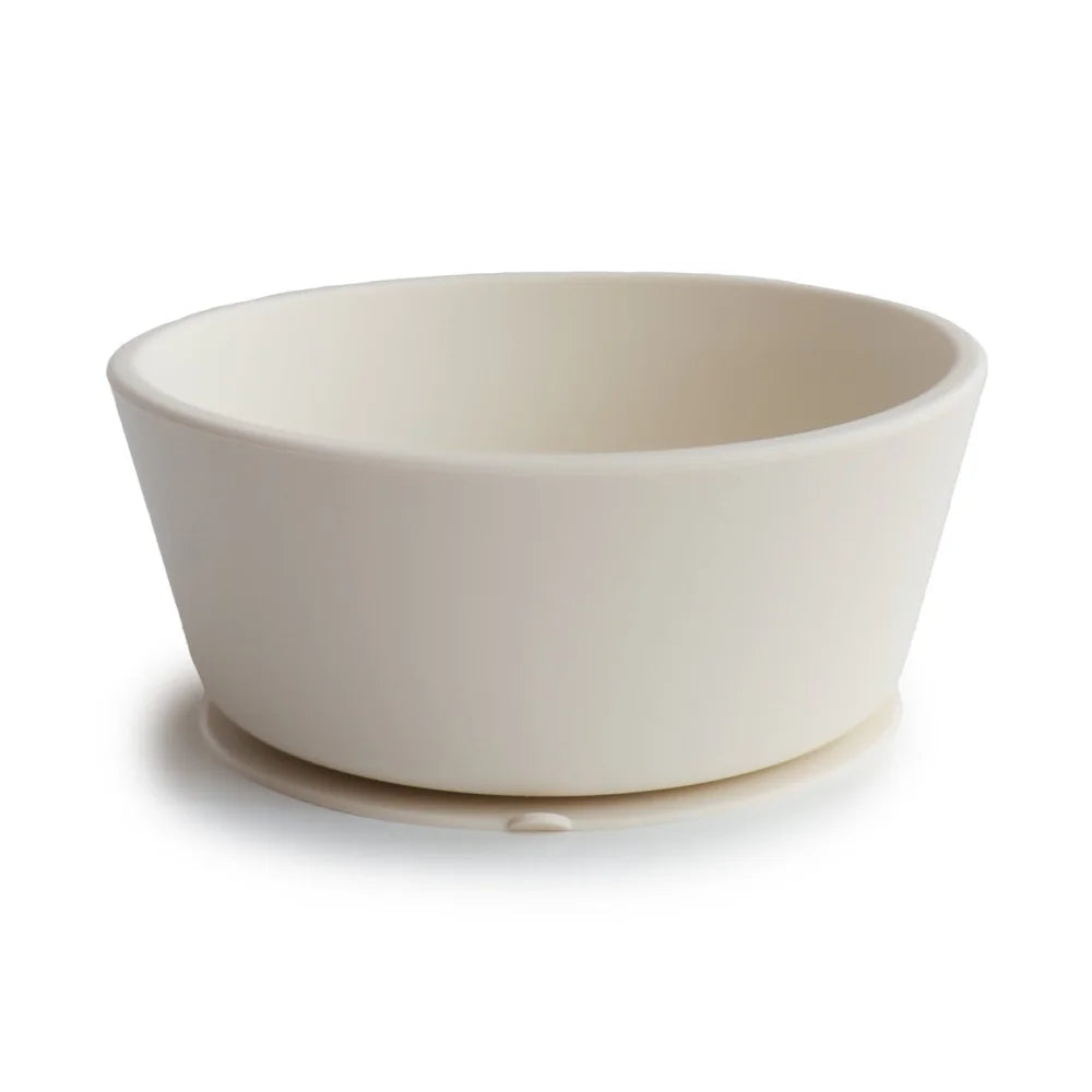 Off-White Keramikschale im Produkt Silicone Suction Bowl Ivory