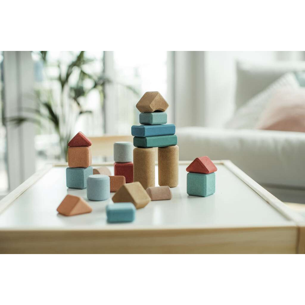Small Architects 20 Korkbausteine - Spielzeug