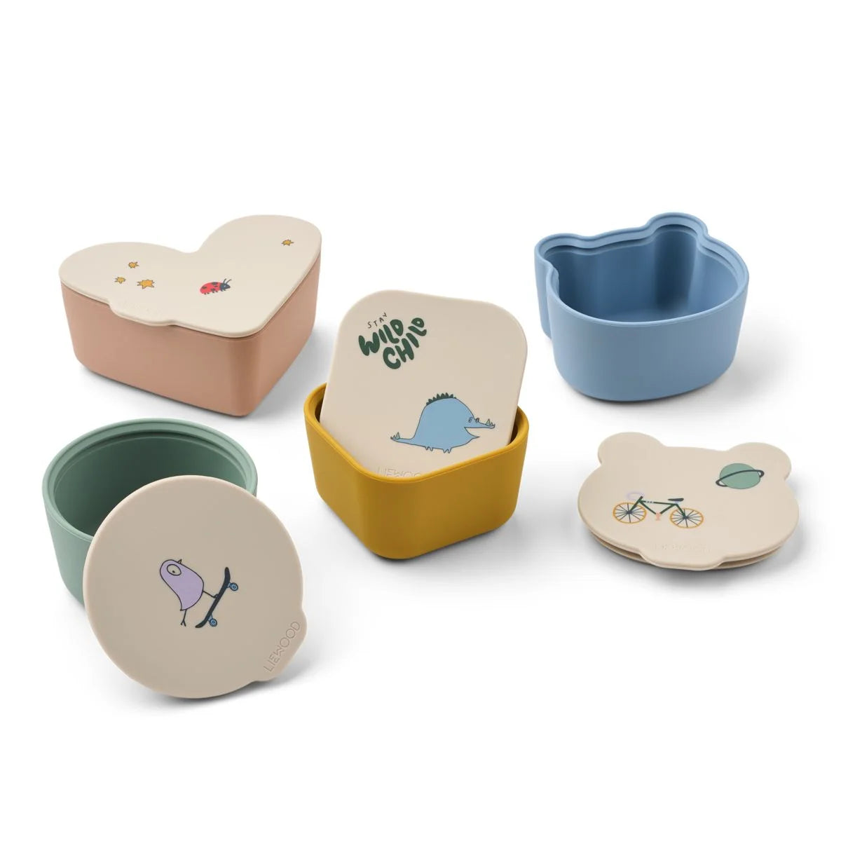 Snackbox Toto 4er-Pack Tamtam Sandy