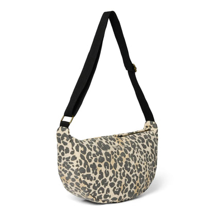 Leopard Druck Crossbody Tasche für Erwachsene, Soft Cotton Fanny Pack