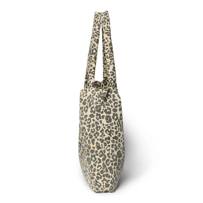 Leopard Print Tasche aus weicher Baumwolle für Mütter im Produkt Soft Cotton Mom Bag Leopard