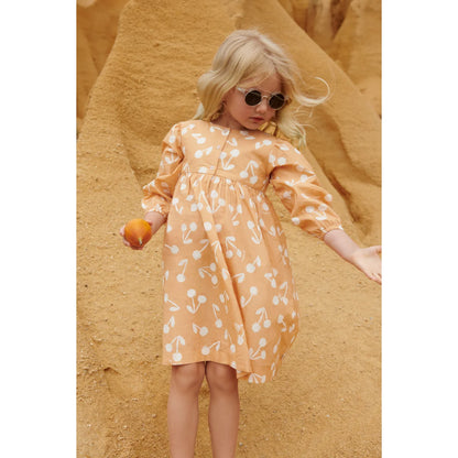 Kinder-Sonnenbrille Darla Junior aus recyceltem Polycarbonat mit polarisierten Gläsern, rose transparent