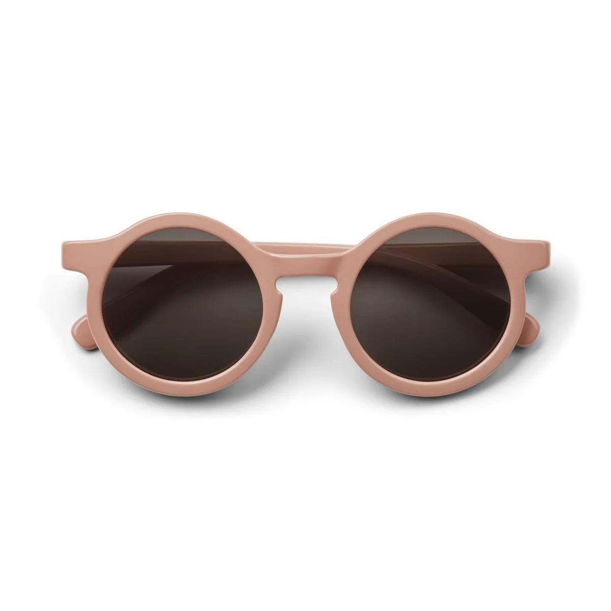 Runde rosa Rahmen Sonnenbrille für Kleinkinder DARLA Tuscany rose