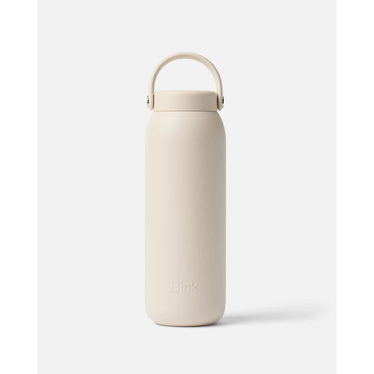 Bink Stainless Chug Cap in Almond (mandelbeige), Edelstahl-Isolierflasche – Ansicht 3