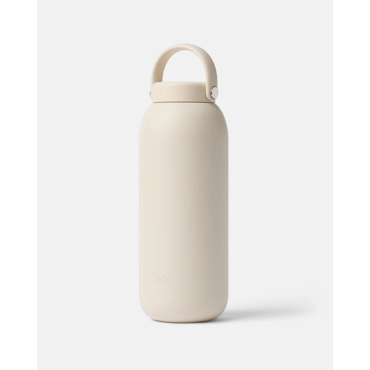 Bink Stainless Chug Cap in Almond (mandelbeige), Edelstahl-Isolierflasche – Ansicht 2