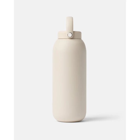 Bink Stainless Chug Cap in Almond (mandelbeige), Edelstahl-Isolierflasche