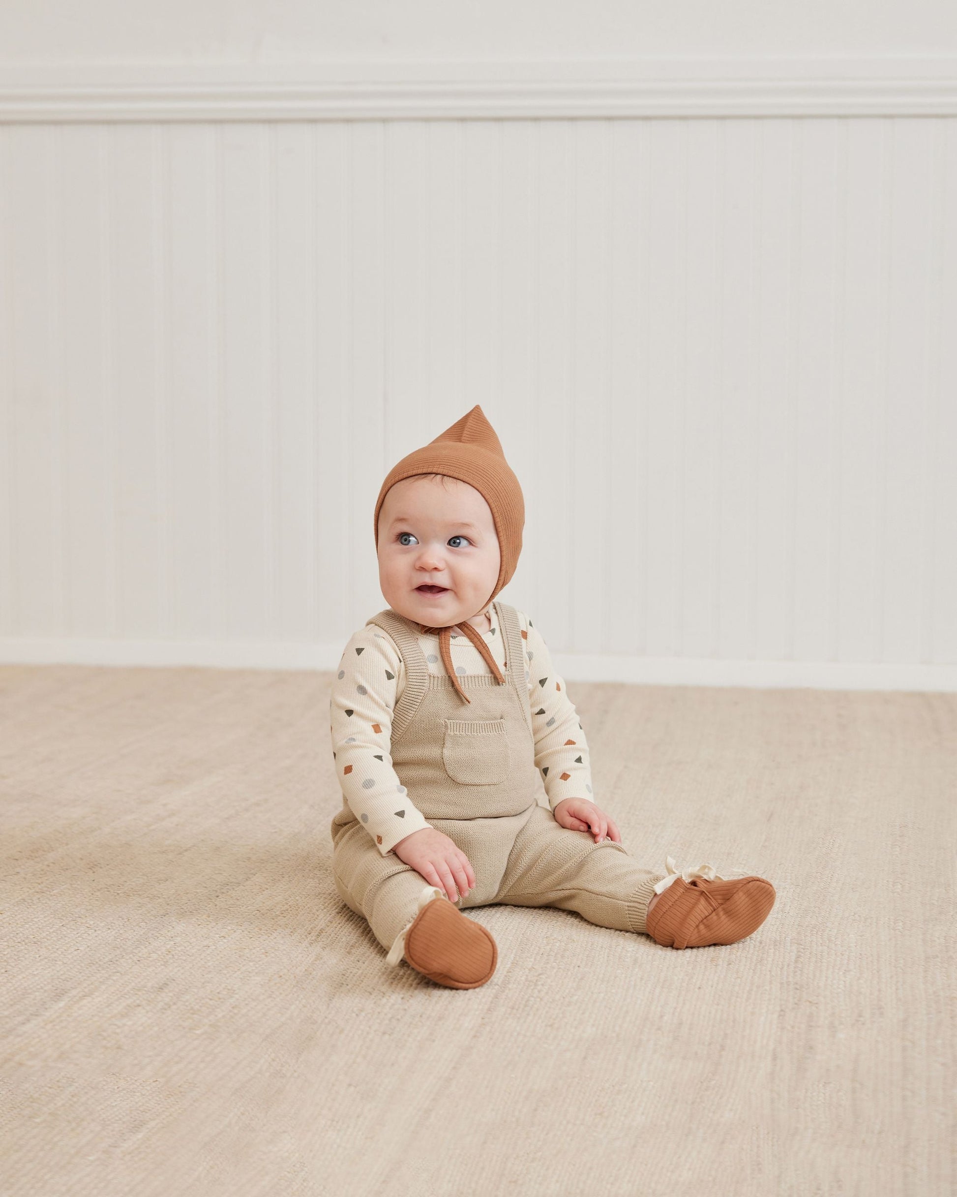 Strick Overall | Sand - Jumpsuit