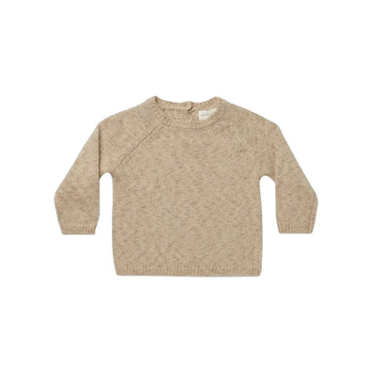 Quincy Mae Strickpullover Speckled | Latte - Pullover