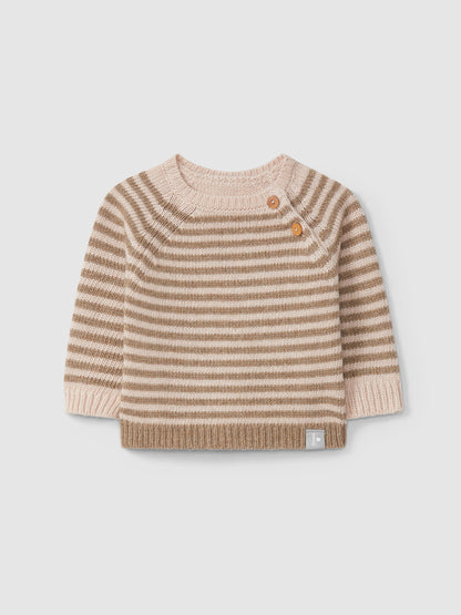 snug Striped knitted jumper - Pullover