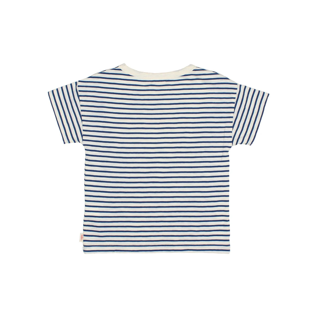 Navy-weiß gestreiftes T-Shirt Stripes Navy für warme Tage