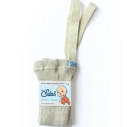 Silly Silas Strumpfhose mit Träger Footed | Cream Blend