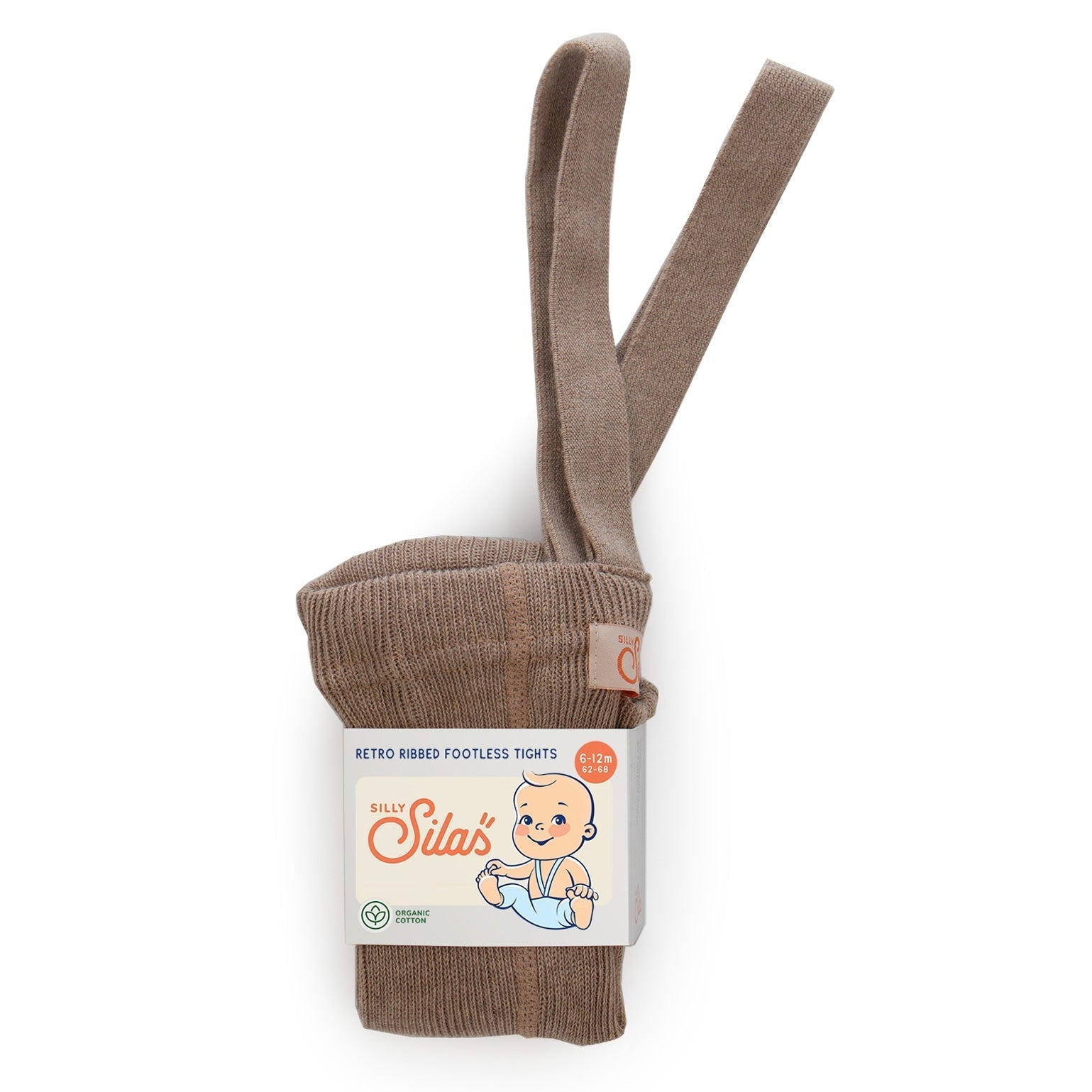 Silly Silas Strumpfhose mit Träger Footless | Cocoa