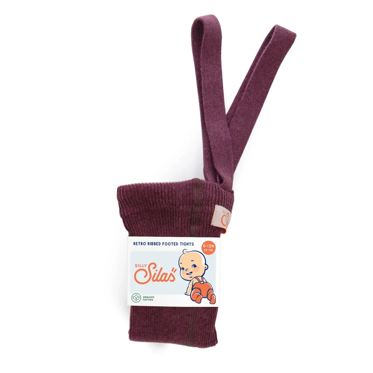 Strumpfhose mit Träger Footed | Fig Blend