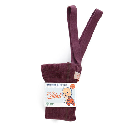 Strumpfhose mit Träger Footed | Fig Blend