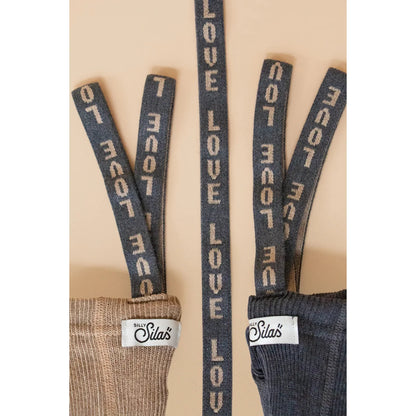 Collants à pieds et bretelles | Peanut Blend Patterned