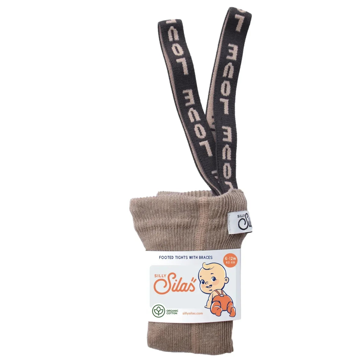 Collants à pieds et bretelles | Peanut Blend Patterned