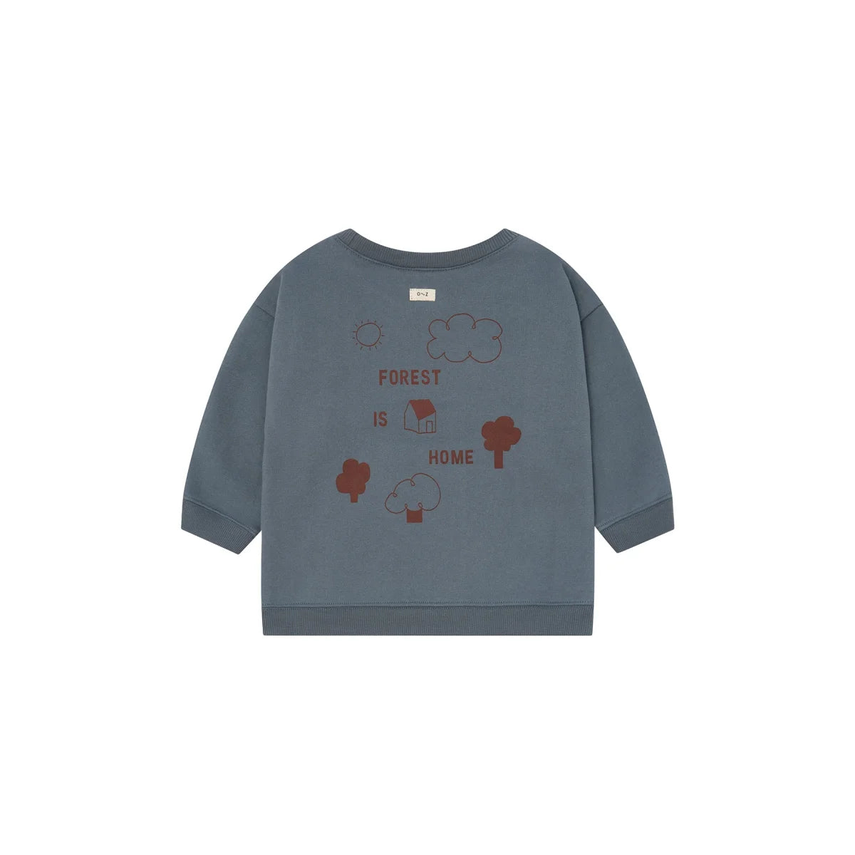 Organic Zoo Sweatshirt Forest is Home Bündchen