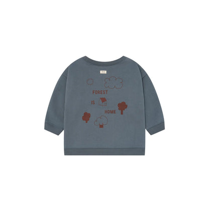 Organic Zoo Sweatshirt Forest is Home Bündchen