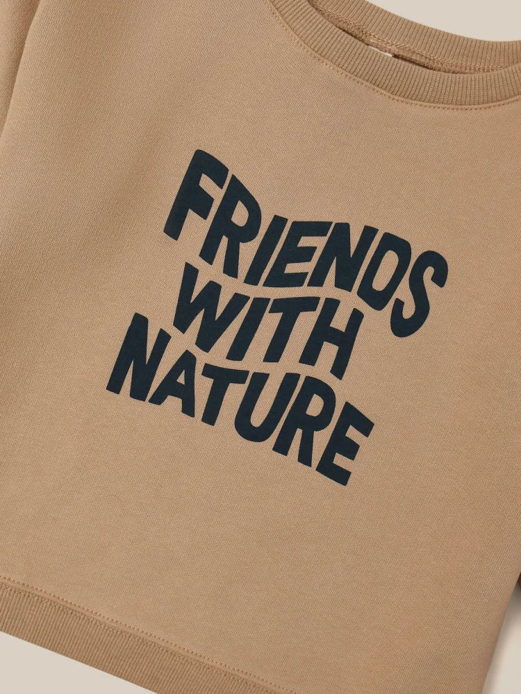 organic zoo Sweatshirt | Friends with Nature - Pullover