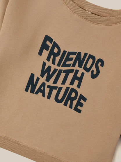 organic zoo Sweatshirt | Friends with Nature - Pullover