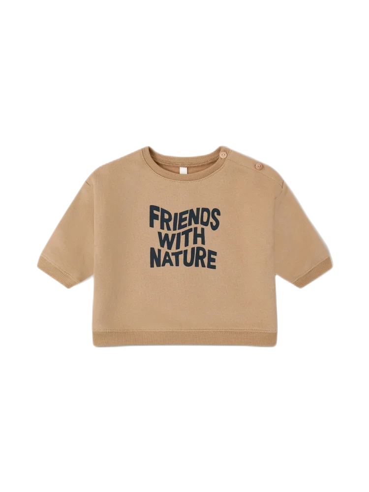 organic zoo Sweatshirt | Friends with Nature - Pullover