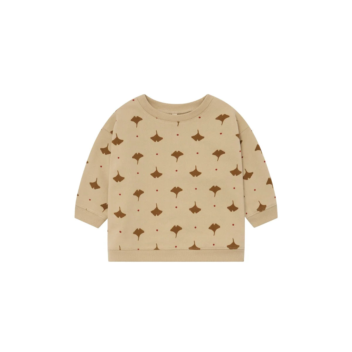 Organic Zoo Sweatshirt Ginkgo Print
