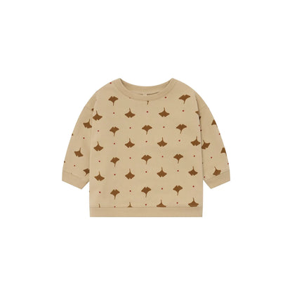 Organic Zoo Sweatshirt Ginkgo Print