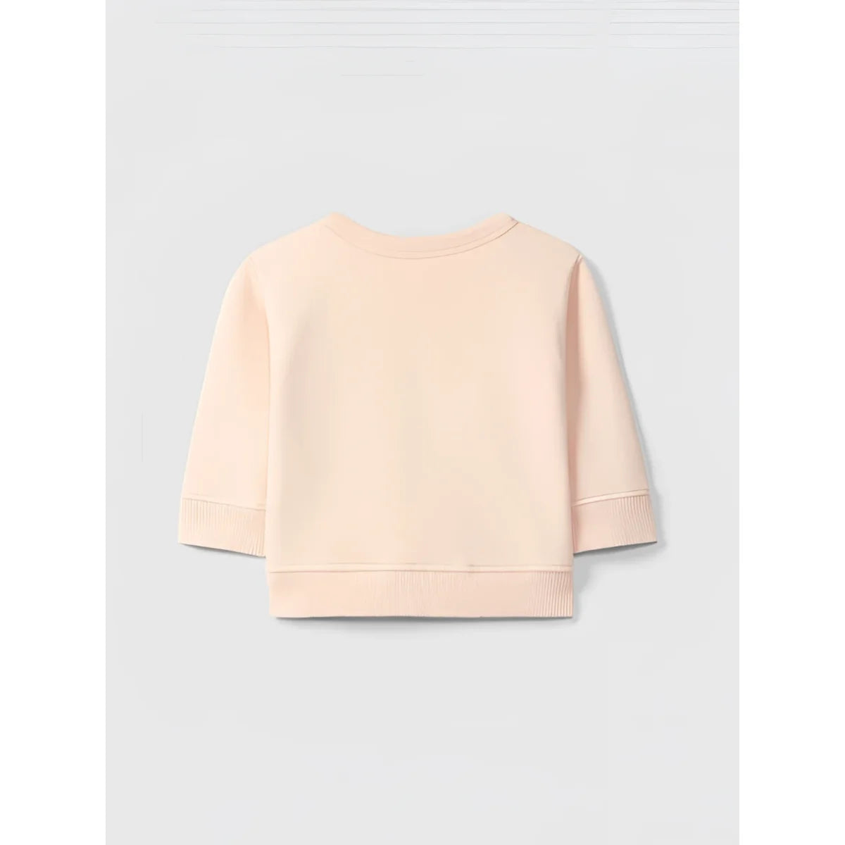 Snug Sweatshirt mit Herzapplikation in Rosa – Ansicht 2
