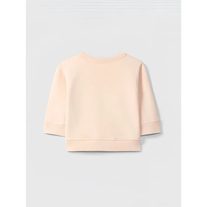 Snug Sweatshirt mit Herzapplikation in Rosa – Ansicht 2