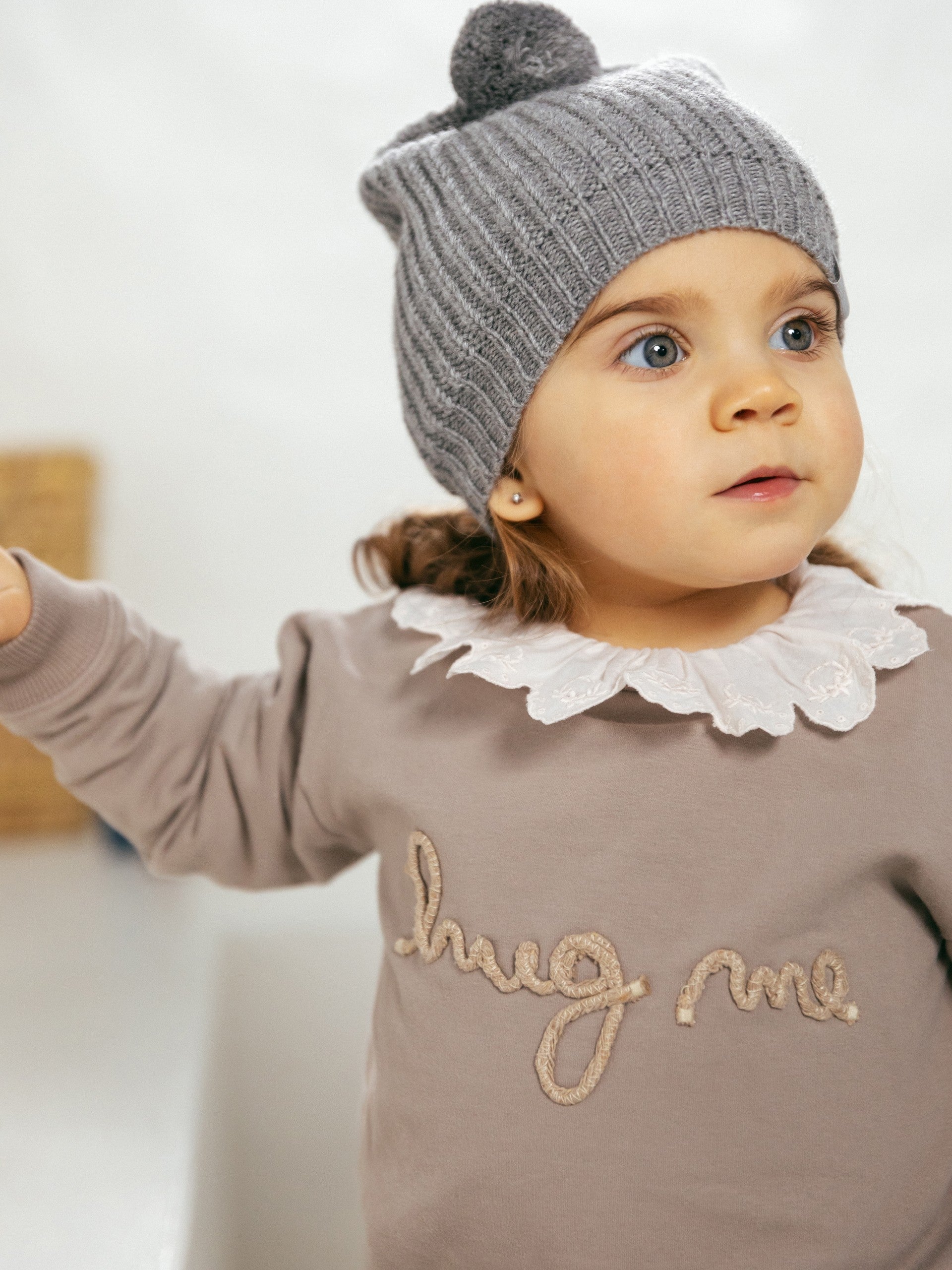 snug Sweatshirt hug me | mauve - Pullover