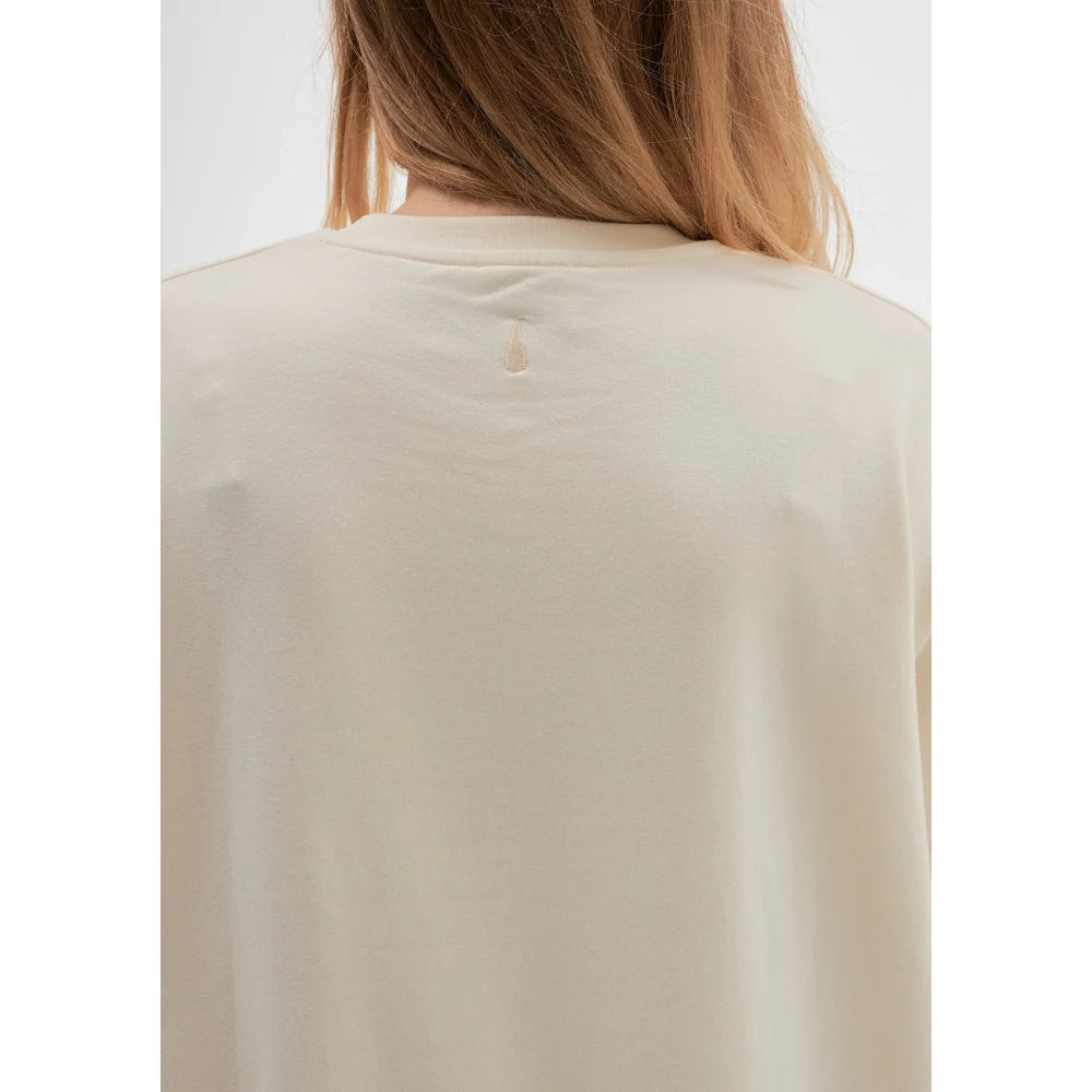Beiges oversized T-Shirt für Damen im Produkt Sweatshirt La crème de la crème