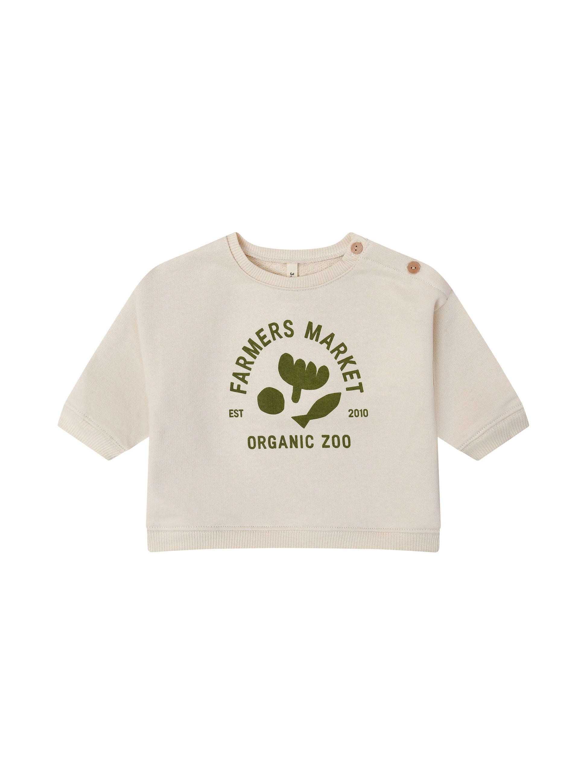 organic zoo Sweatshirt | Market Logo - Pullover