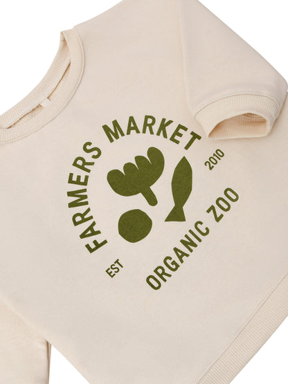 organic zoo Sweatshirt | Market Logo - Pullover