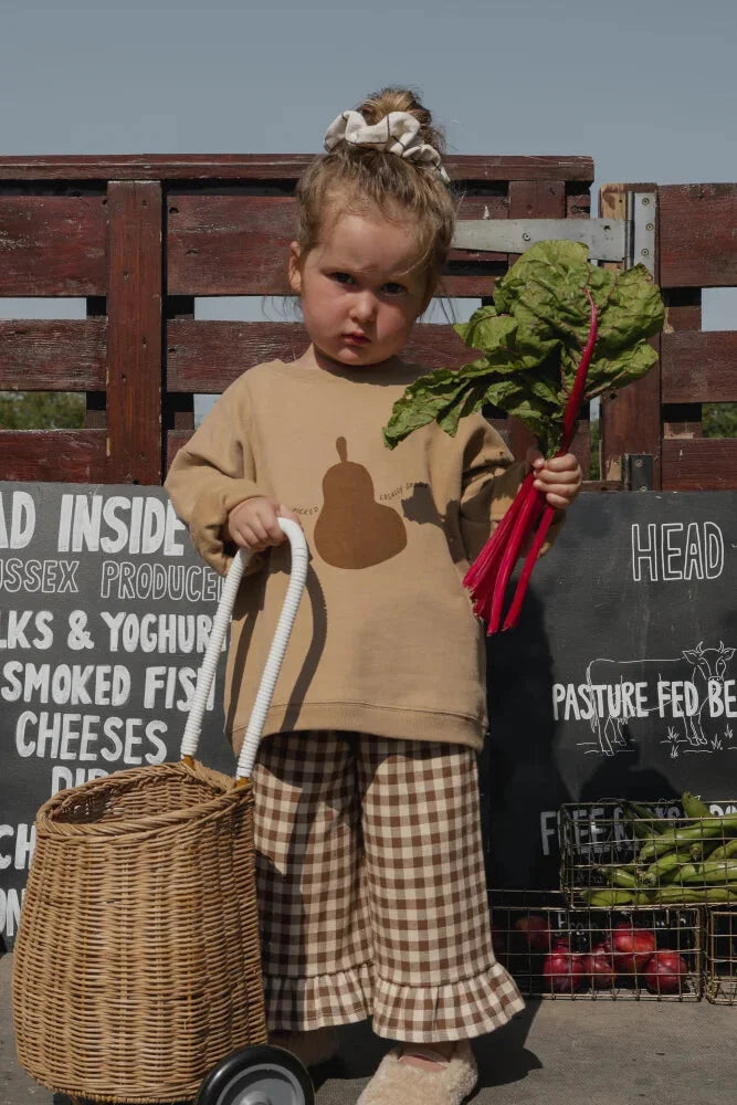 organic zoo Sweatshirt | Pear Slogan - Pullover