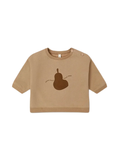 organic zoo Sweatshirt | Pear Slogan - Pullover