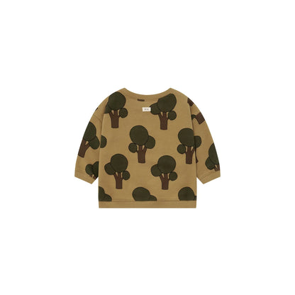 Organic Zoo Sweatshirt Tree Detail