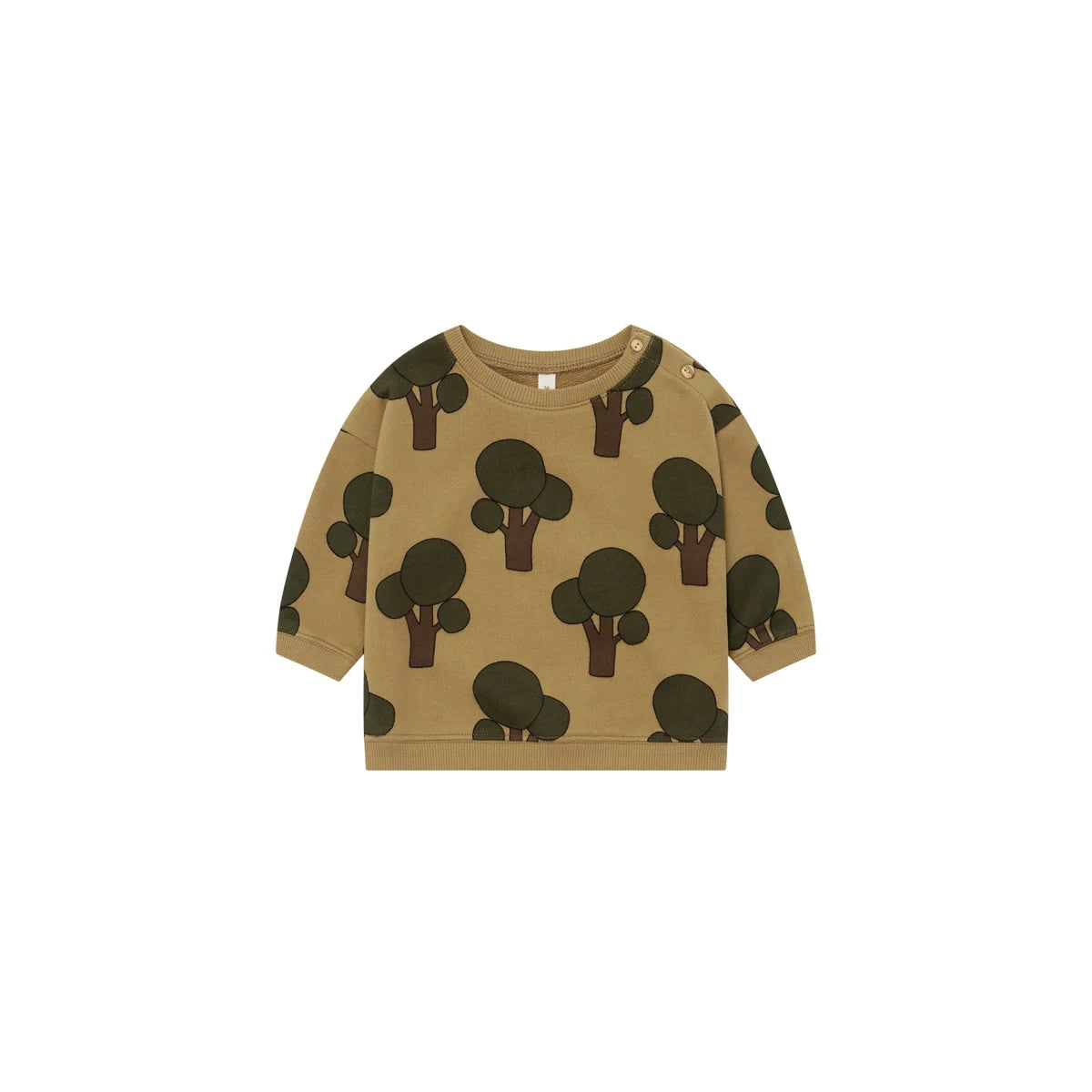 Organic Zoo Sweatshirt Tree Print