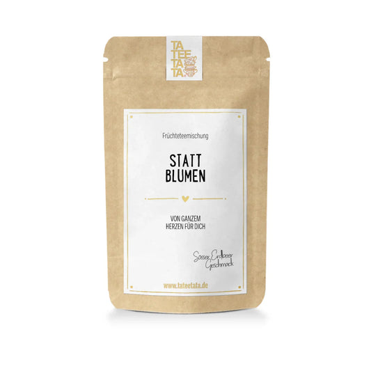 Nachhaltiger Tee statt Blumen Pouch 35g für Neugeborene