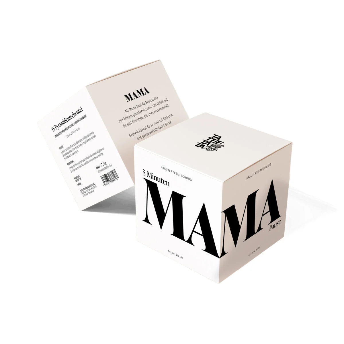 TaTeeTaTa Tee-Würfel MAMA mit 15 Pyramidenbeuteln