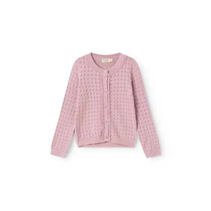 MarMar Copenhagen Tilda Strickjacke Lace Soft Berry