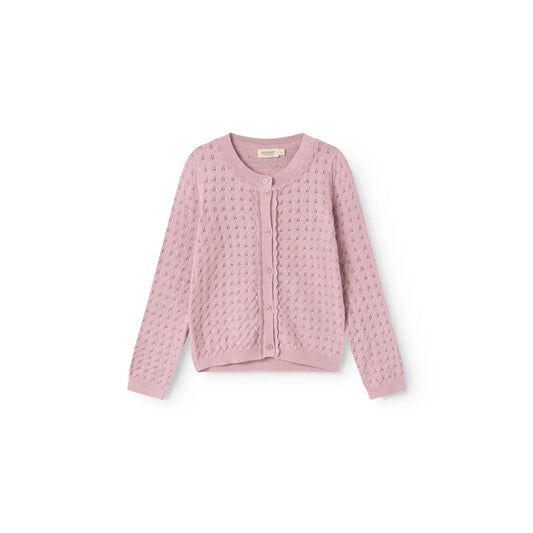 MarMar Copenhagen Tilda Strickjacke Lace Soft Berry