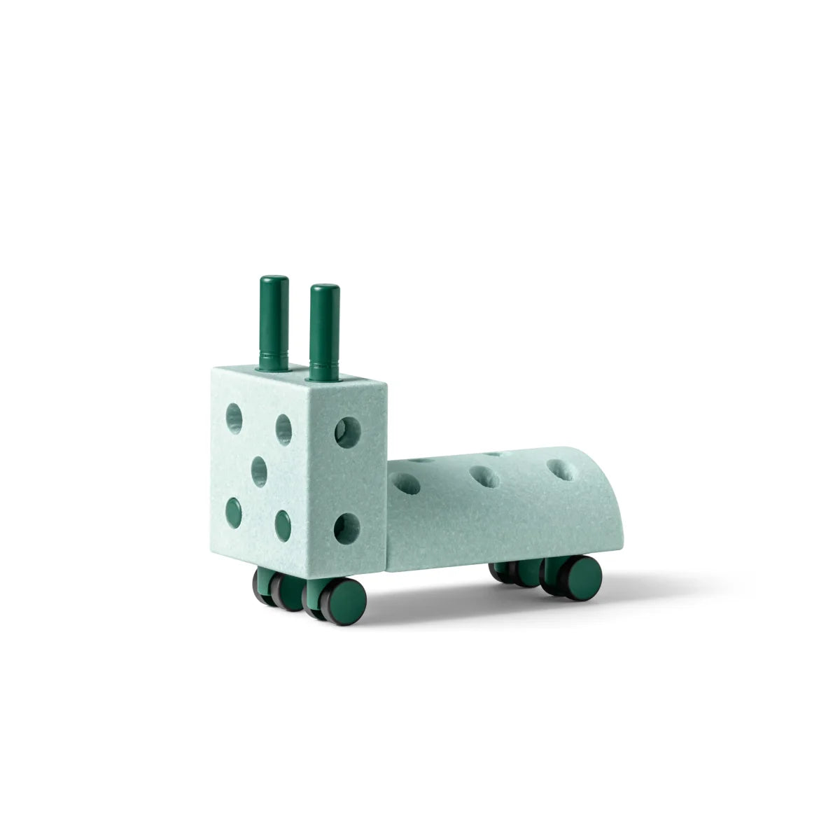 MODU Tiny Ride in Ocean Mint und Forest Green