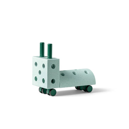 MODU Tiny Ride in Ocean Mint und Forest Green