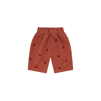 Organic Zoo Traveller Pants Rooibos Dots Detail