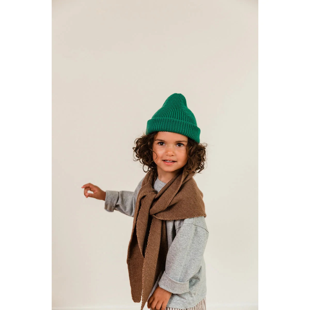 Foulard triangle Josephina | Mocha