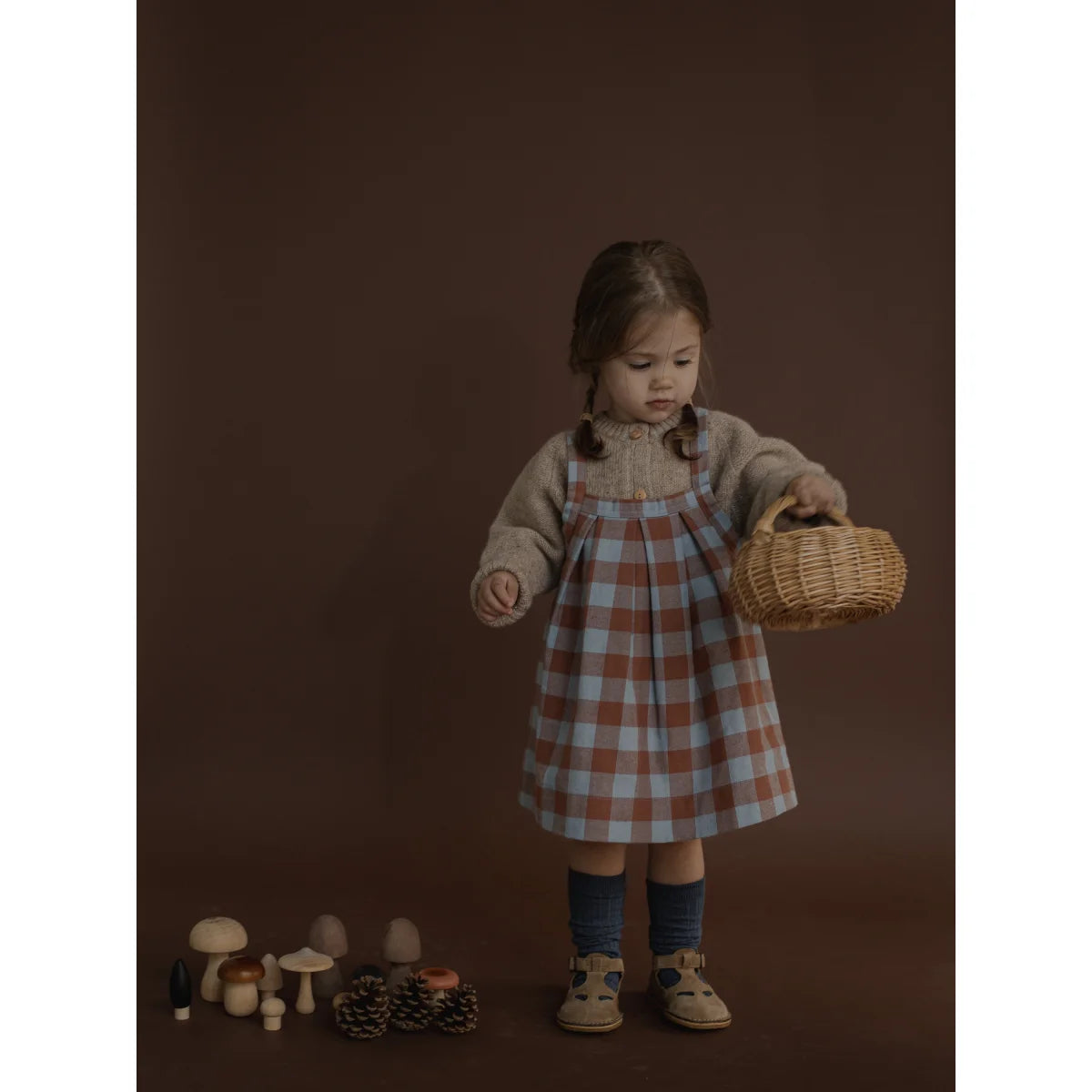 Tribe Skirt | Maple Gingham