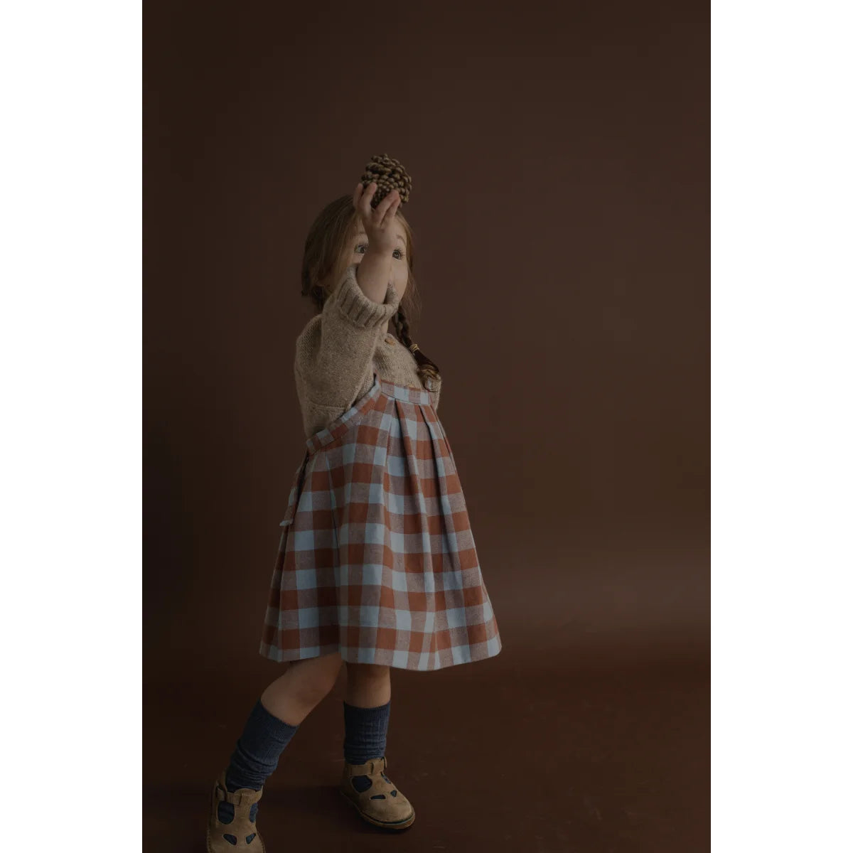 Tribe Skirt | Maple Gingham